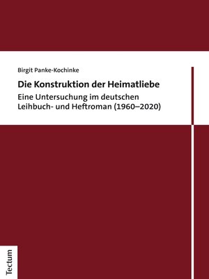cover image of Die Konstruktion der Heimatliebe
